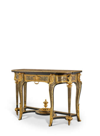 CONSOLE DE STYLE LOUIS XIV D'APRÈS UN MODÈLE D'ANDRÉ-CHARLES BOULLE - фото 3