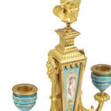 GARNITURE DE CHEMINÉE DE STYLE LOUIS XVI - Foto 17