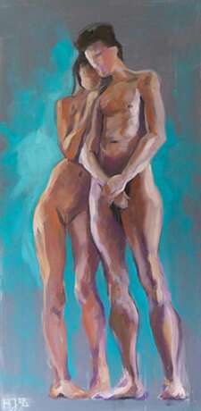 Jung Axel Peinture nue Huile sur toile 21e si&egrave;cle oil painting 21th century - photo 1