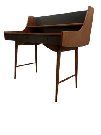 A Ola-pulten writing desk designed by John Texmon for Blindheim M&oslash;belfabrikk in production from approx 1957. Teak Mid-20th century - photo 7