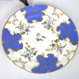 Decorative porcelain plate Flowers Porcelain Mid-19th century - photo 2