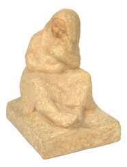 Figurine en c&eacute;ramique &laquo; Maternit&eacute; &raquo; 