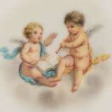 Plates Angels 2 pcs. Porcelain At the turn of 19th -20th century - photo 3