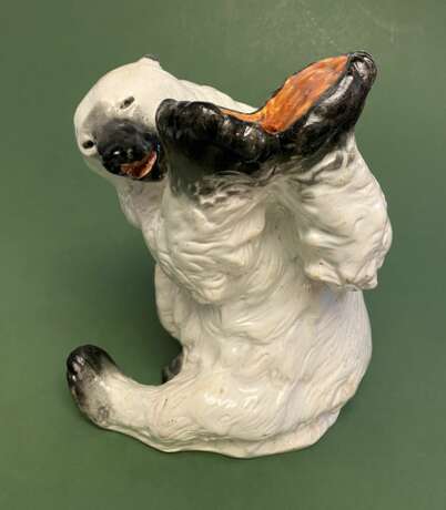 Porcelain figure Bear Porcelain Early 20th century - photo 2