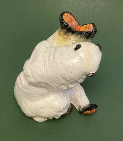 Porcelain figure Bear Porcelain Early 20th century - photo 6