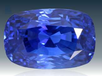 Saphir: unbehandelter, natürlicher Ceylon Saphir von 6,3ct, gekauft in Sri Lanka/Ceylon 1993, aktuelles gemmologisches Gutachten