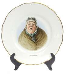 Assiettes en porcelaine (3 pi&egrave;ces) - Policier, Selifan, Bo&icirc;te 