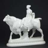 Figurine en porcelaine KPM L&amp;39;enl&egrave;vement d&amp;39;Europal Porcelaine At the turn of 19th -20th century - photo 2