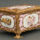 F. Gardner style Jewelry box Porcelain Louis-Philippe Carl X At the turn of 19th -20th century - photo 3