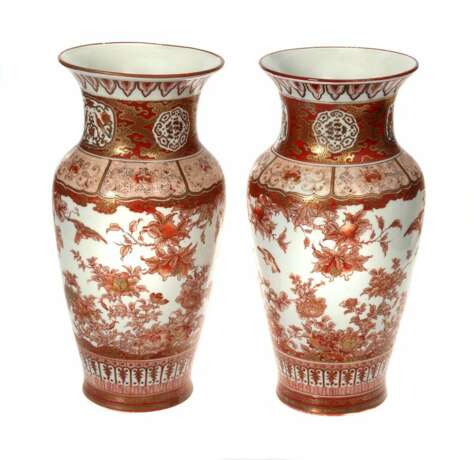 Porcelain pare of vases Porcelain 19th century - photo 1