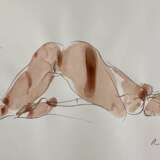 Serhiy Reznichenko Watercolor Nude Sketch 21st Century Paper 21th century - photo 3