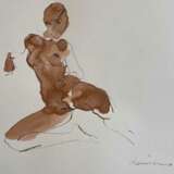 Serhiy Reznichenko Watercolor Nude Sketch 21st Century Paper 21th century - photo 2