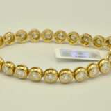 Bracelet en or avec diamants Gold 21th century - Foto 3