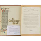 PRACHTBIBEL DES ALTEN UND NEUEN TESTAMENTES; DIE GUTENBERG BIBEL - photo 1