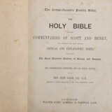 THE COMPREHENSIVE FAMILY BIBLE, THE HOLY BIBLE WITH AN ABRIDGEMENT OF THE COMMENTARIES OF SCOTT AND HENRY - photo 2