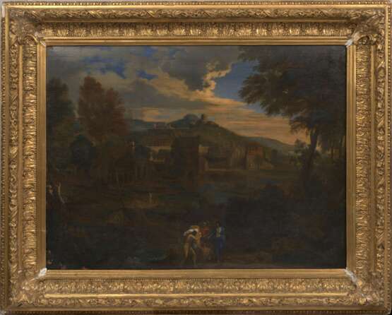 Paysage figuratif At the turn of 17th-18th century - photo 1