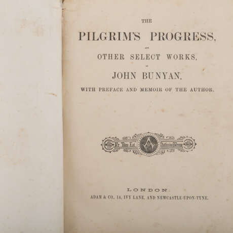 THE PILGRIM'S PROGRESS, AND OTHER SELECT WORKS BY JOHN BUNJAN - photo 2