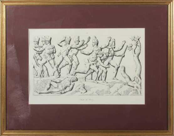 Battle scenes 9 pcs. Mid-19th century - photo 5