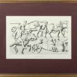 Battle scenes 9 pcs. Mid-19th century - photo 10