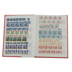Sowjetunion - Einsteckbuch mit postfrischen Marken,