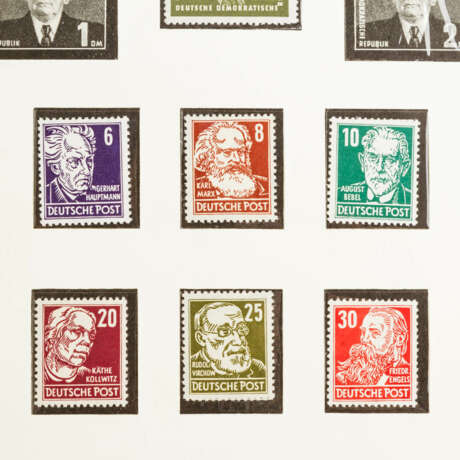 DDR - Sammlung in 3 Vordruckalben in postfrischer Erhaltung ab 1949 - photo 3