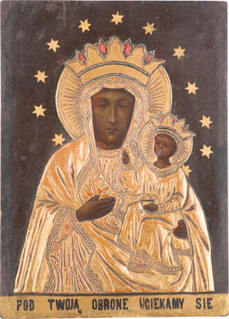 KLEINE IKONE MIT DER SCHWARZEN MADONNA - фото 1