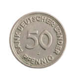 BRD - 50 Pf 1950/G, Bank deutscher Länder, ss-vz., - Foto 1
