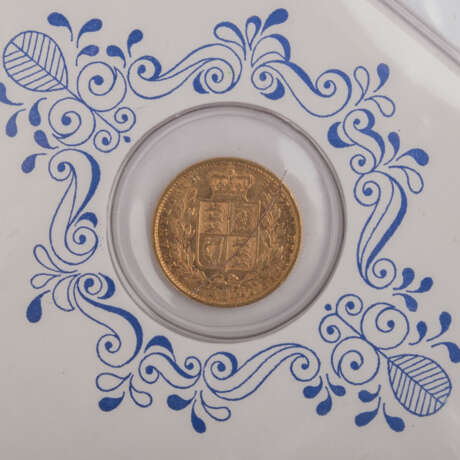 Australien - 1 GBP Queen Victoria, 1873/S - фото 3