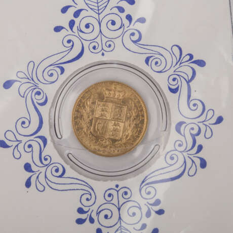 Great Britain - 1 GBP Queen Victoria, 1856 - фото 3