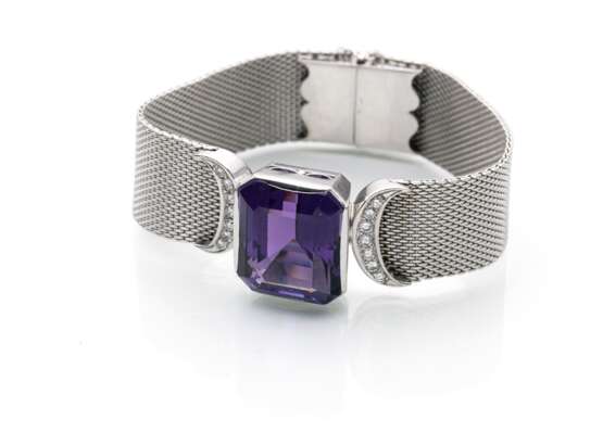 Armband mit Amethyst - photo 1