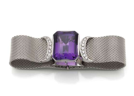 Armband mit Amethyst - photo 2