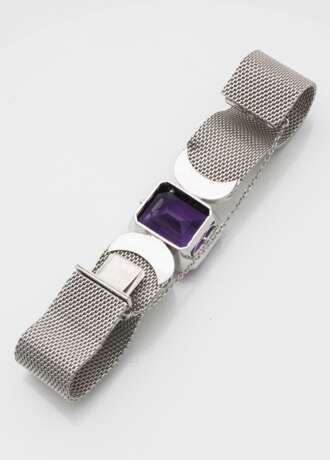 Armband mit Amethyst - photo 3