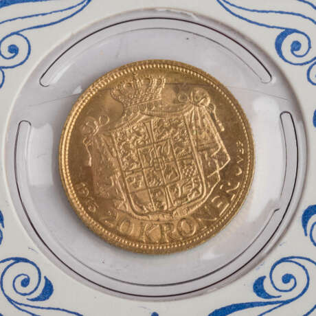 Dänemark - 20 Kronen 1913, - Foto 3