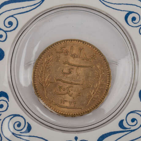 Tunesien - 20 Francs 1904/A - Foto 2