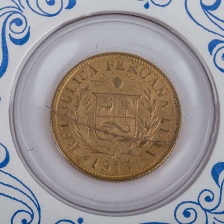 Peru - 2 x 1 Libra / Pfund, - photo 5