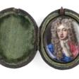 Miniatur - Portrait eines Jungen Adeligen in Allongeperücke - Auction prices