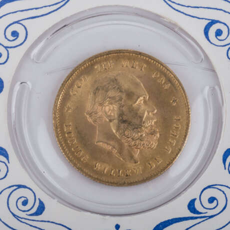 Niederlande - 10 Gulden 1876, - photo 2