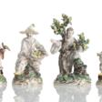 Vier Chinesenfiguren - Auction prices