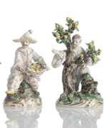 Product catalog. Vier Chinesenfiguren