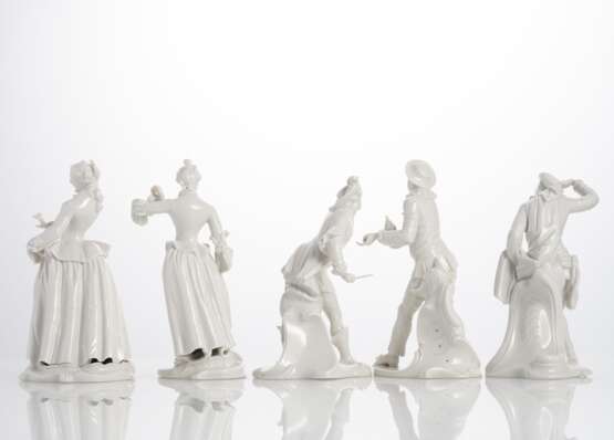 Zehn Figuren aus der Commedia dell'Arte - photo 3