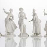 Sechs Figuren aus der Commedia dell'Arte - photo 2