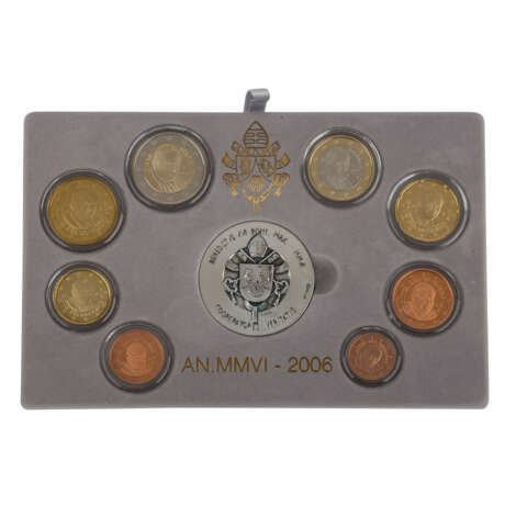 Vatikan - KMS 2006, mit Silbermedaille, nur 16.000 Auflage, - photo 2