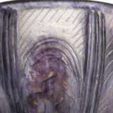 Pate-De-Verre Glas-Vase "Lion et Chouette" - фото 5