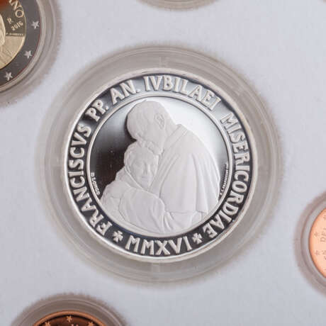Vatikan - KMS 2016, mit 20 Euro Münze, nur 8.500 Auflage, - photo 3