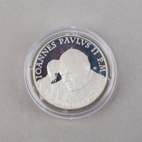 Vatikan - 2003, 5 + 10 Euro, Paul II., - photo 2