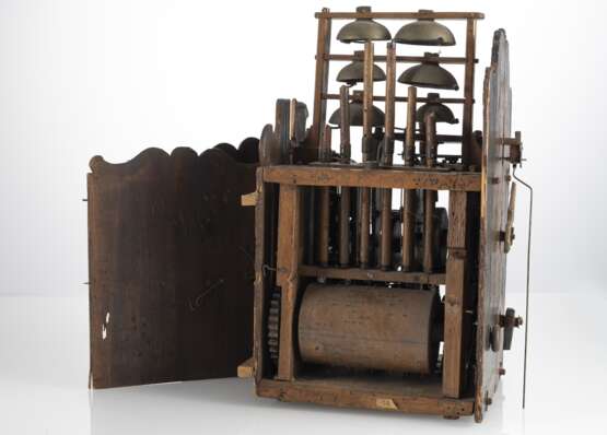 Holzräderuhr mit Glockenspiel - фото 2