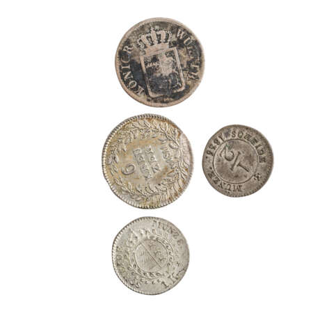 Historische Kleinmünzen mit Schwerpunkt Württemberg - - фото 6