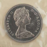 Silberkonvolut mit unter anderem Kanada 3 x 10 Dollars 1976 Montreal, - Foto 3