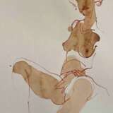 Serhiy Reznichenko Watercolor Nude Sketch 21st Century Paper 21th century - photo 2