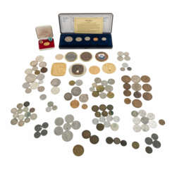 Kurioses Konvolut mit unter anderem etwas GOLD aus Schweiz 10 Franken 1916,